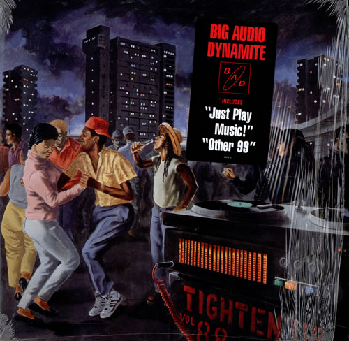 Big Audio Dynamite Tighten Up, Vol. 88 USA Vinyl LP Record